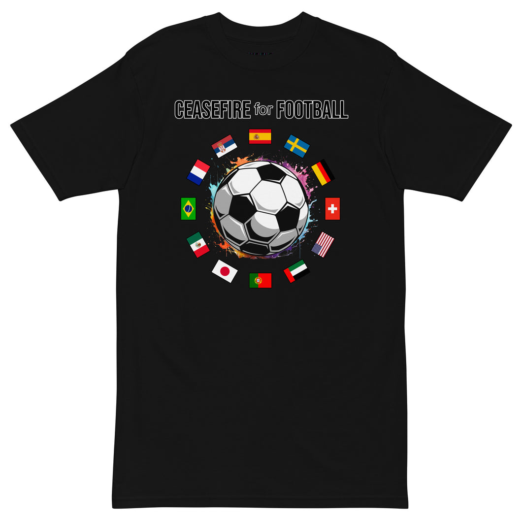 Heavyweight Ceasefire For Football Tee